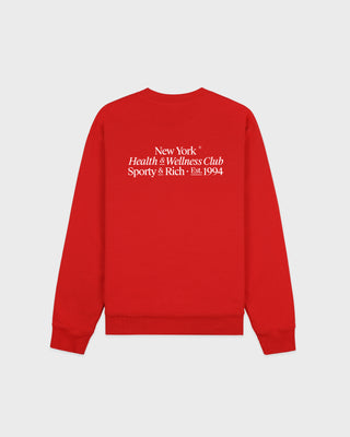 Modern Crewneck - Ruby