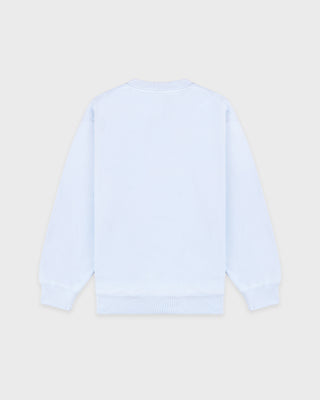 H&W Crest Crewneck - Ciel