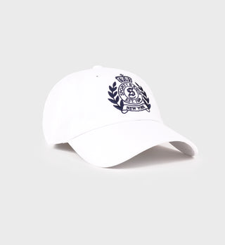 NY Crest Hat - White