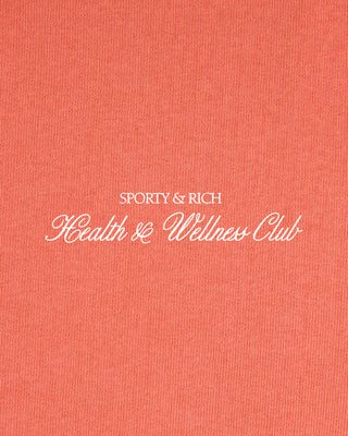 H&W Club T-Shirt - Flamingo/White