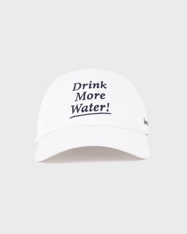 Drink More Water Hat - White/Light Navy