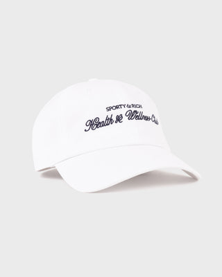 H&W Club Hat - White/Light Navy