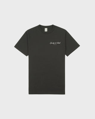 Signature NY T-Shirt - Faded Black/White