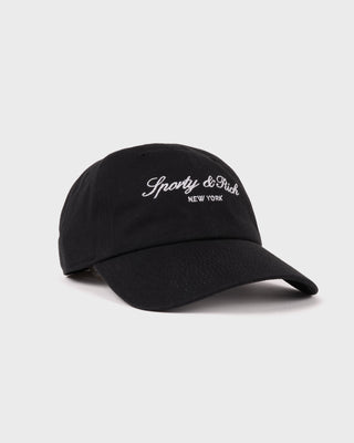 Signature NY Hat - Faded Black/White