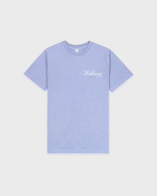 Avenue T-Shirt - Periwinkle/White