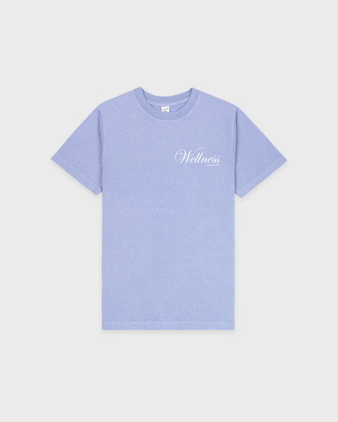 Avenue T-Shirt - Periwinkle/White