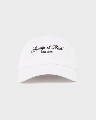Signature NY Hat - White/Black