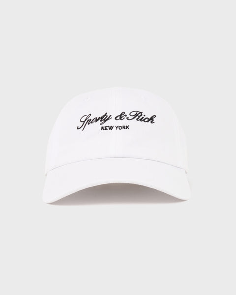 Signature NY Hat - White/Black