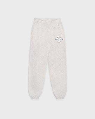Beverly Script Sweatpant - Heather Gray