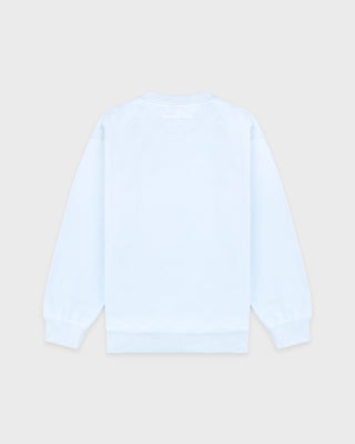 Be Nice Crewneck - Mist/White