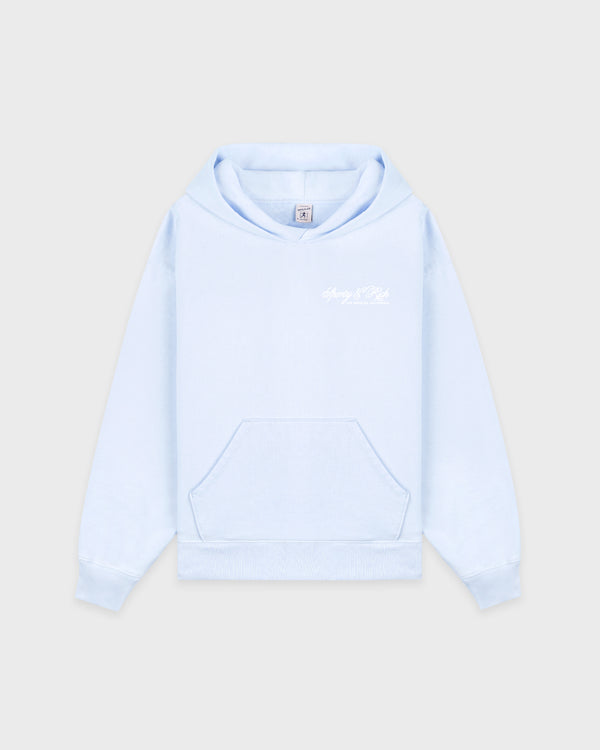 International Hoodie - Mist/White