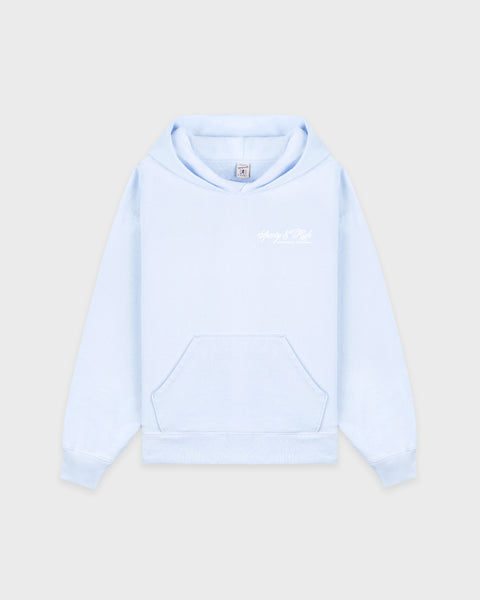 International Hoodie - Mist/White