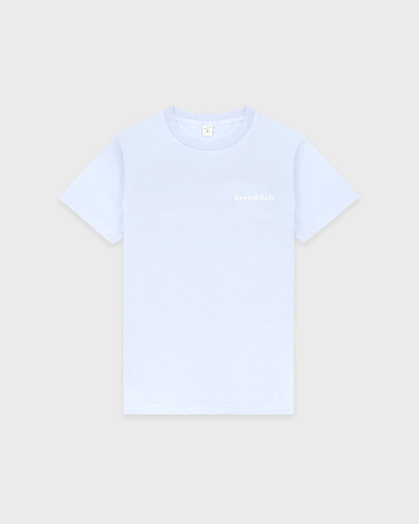 Health Is Wealth T-Shirt - Mist/White