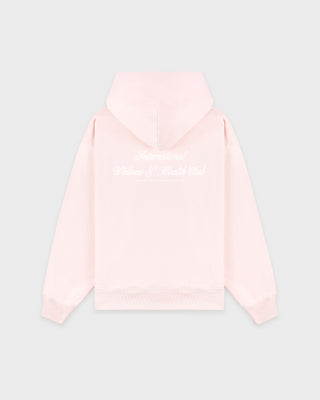 International Hoodie - Clear Pink/White