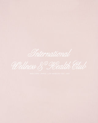 International Hoodie - Clear Pink/White