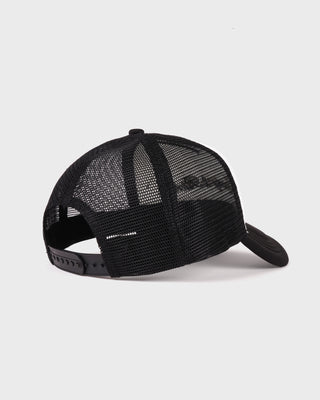 Signature Logo Trucker Hat - White/Black