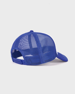Britney Trucker Hat - White/Blue