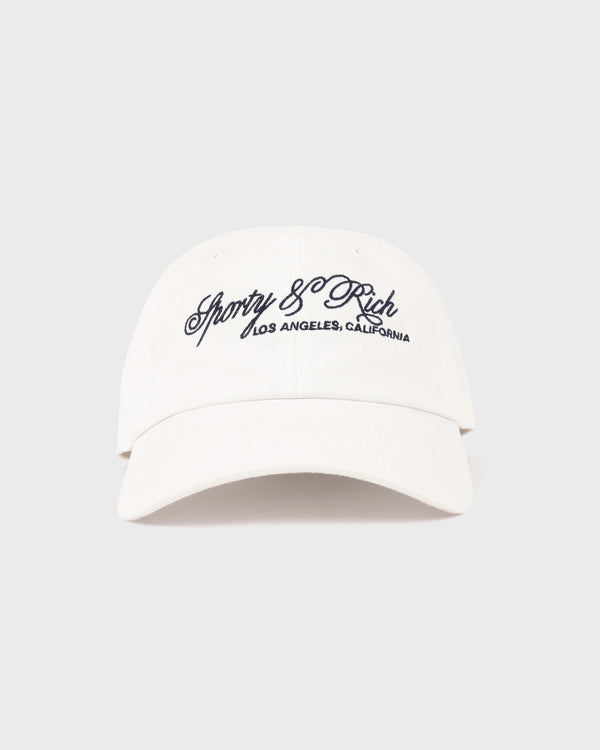 International Hat - Ecru/Light Navy
