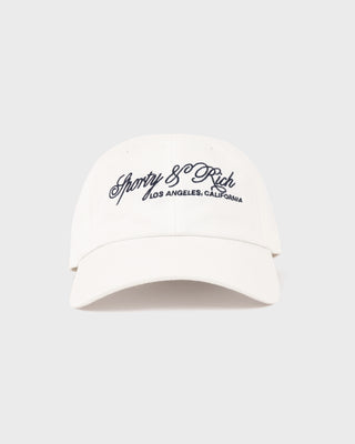 International Hat - Ecru/Light Navy
