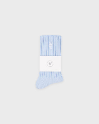 SRC Rib Socks - Mist/White