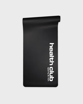 Bold Health Yoga Mat - Black/White