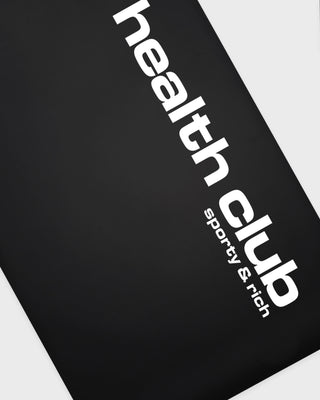 Bold Health Yoga Mat - Black/White