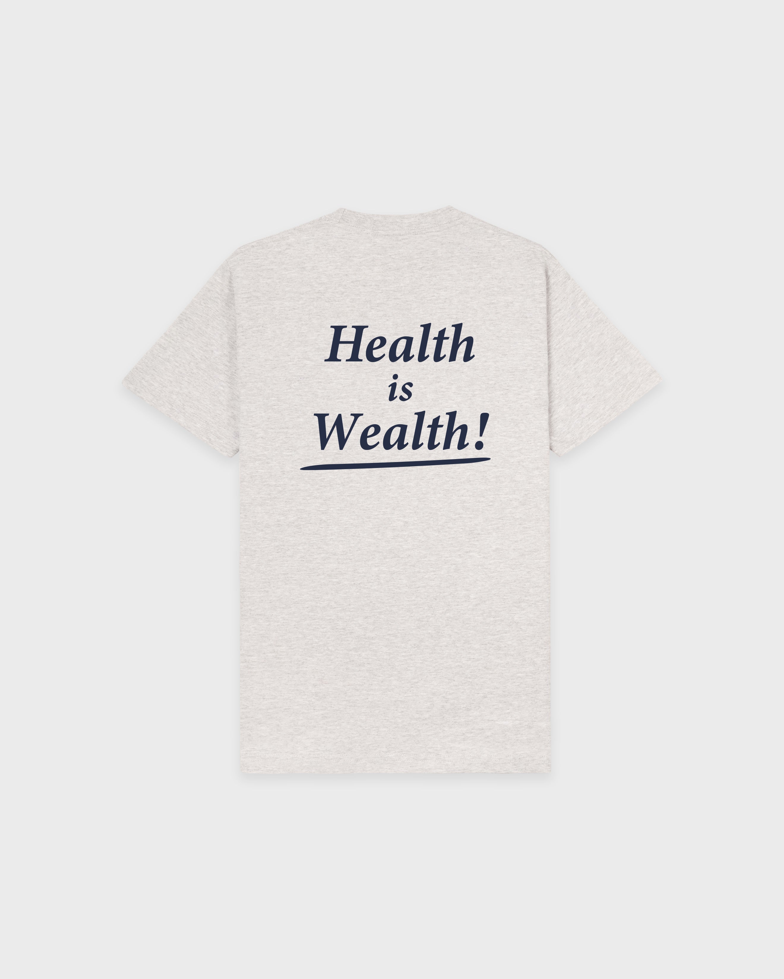 Sporty &amp; Rich Health Tシャツ Health is Wealth T-shirt - Navy/White/Fire Red – Sporty & Rich