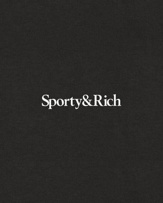 Health Is Wealth T-Shirt - Faded Black/White