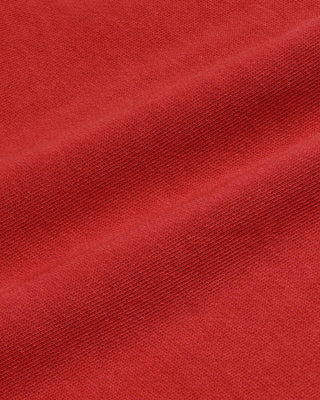 Serif Logo Embroidered Wide Sweatpant - Faded Merlot/White