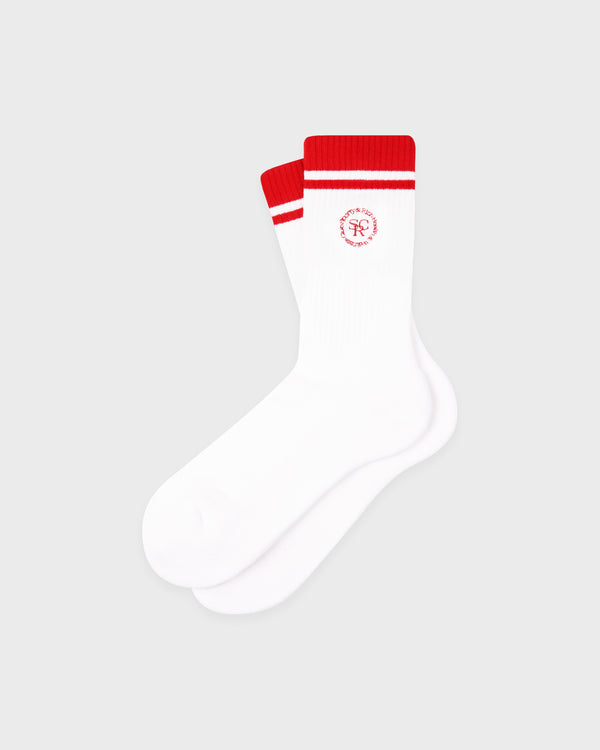SRHWC Socks - White/Red