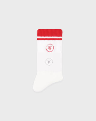 SRHWC Socks - White/Red