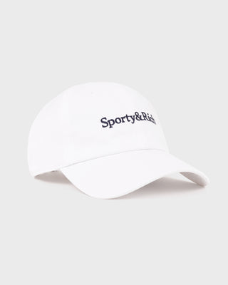 Serif Logo Hat - White