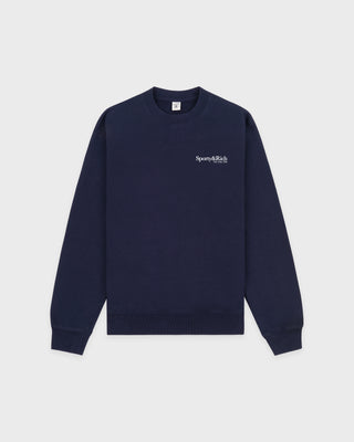 HWCNY Crewneck - Dark Navy/White
