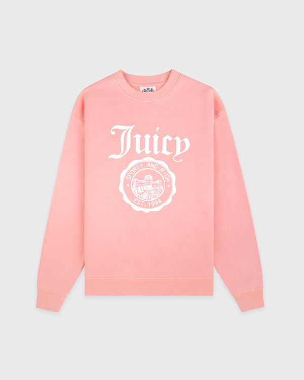 Juicy Emblem Crewneck - Rose