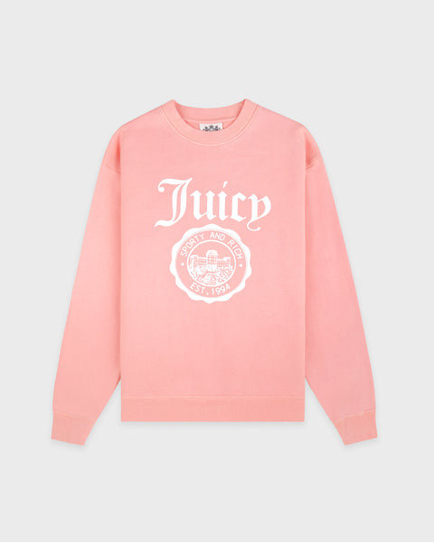 Juicy Emblem Crewneck - Rose