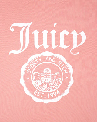 Juicy Emblem Crewneck - Rose