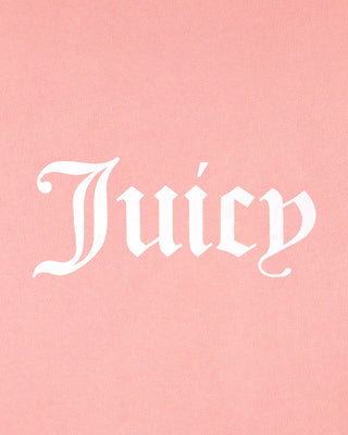 Juicy Emblem Wide Sweatpant - Rose