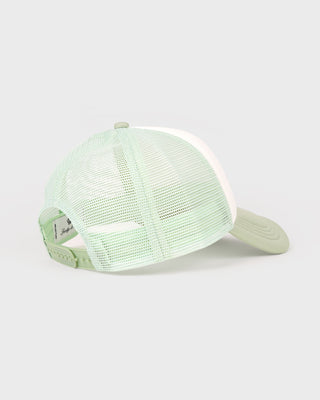 Juicy Crown Trucker Hat - White/Sage