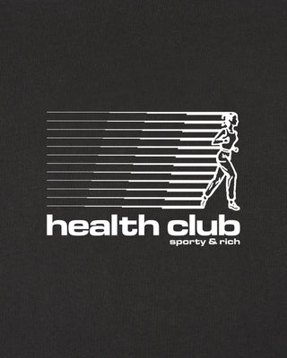 Bold Health Longsleeve - Faded Black/White