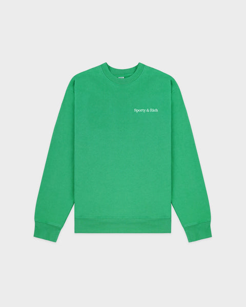 Fitness 94 Crewneck - Kelly/White