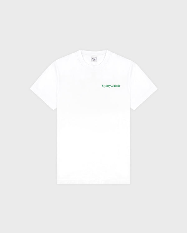 Fitness 94 T-Shirt - White/Kelly
