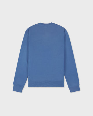 USA Wellness Club Crewneck - Dusty Blue/White