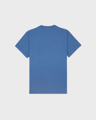 USA Wellness Club T-Shirt - Dusty Blue/White
