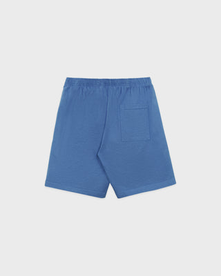 USA Wellness Club Gym Short - Dusty Blue/White