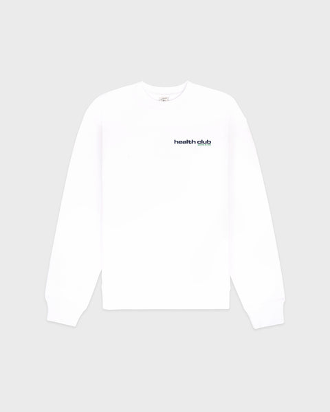 Bold Health Crewneck - White/Navy/Kelly