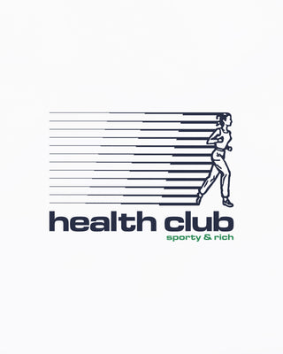 Bold Health Crewneck - White/Navy/Kelly