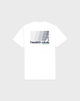 Bold Health T-Shirt - White/Navy/Kelly