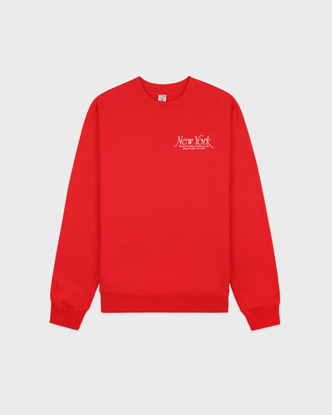 NY 94 Crewneck - Red/White