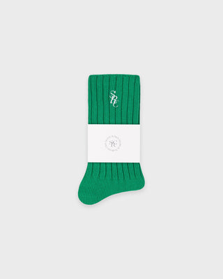 SRC Rib Socks - Kelly/White