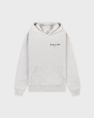 Signature NY Hoodie - Heather Gray/Black